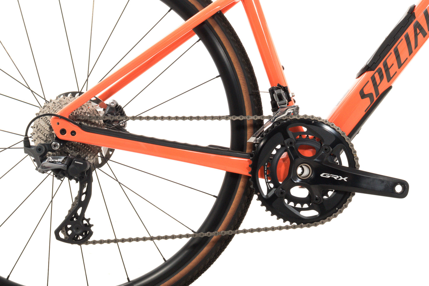 USED 2021 Specialized Diverge Comp 52cm Carbon Gravel Bike Shimano GRX 2x11 Gloss Blaze - Like New