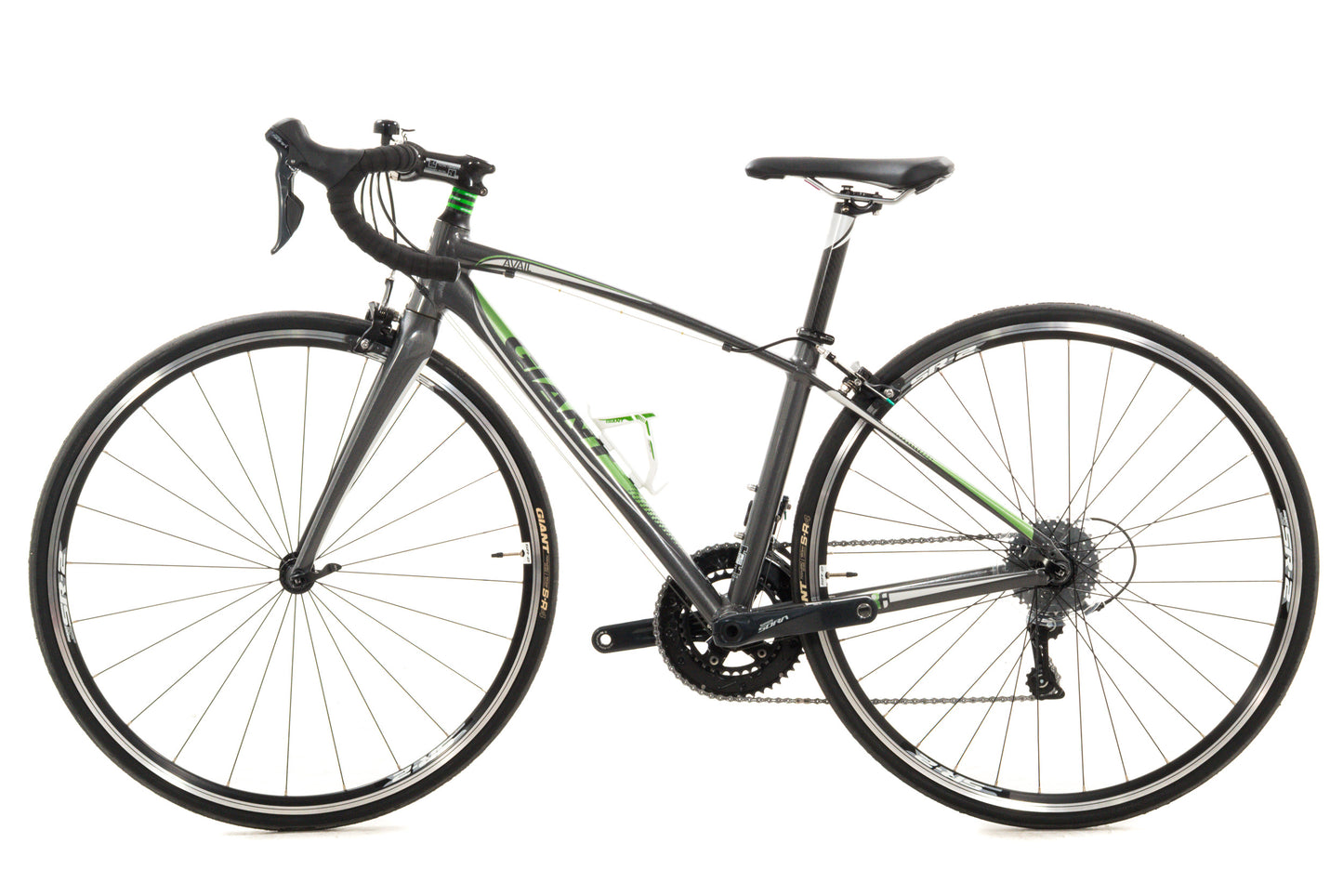 USED Liv Giant Avail XS Alloy Road Bike Shimano Sora 2x9 speed Gray/Green