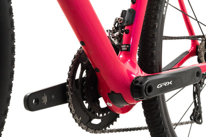USED Salsa Warbird Carbon Gravel/All-Road Bike 57.5cm Red Shimano Ultegra/GRX 2x11