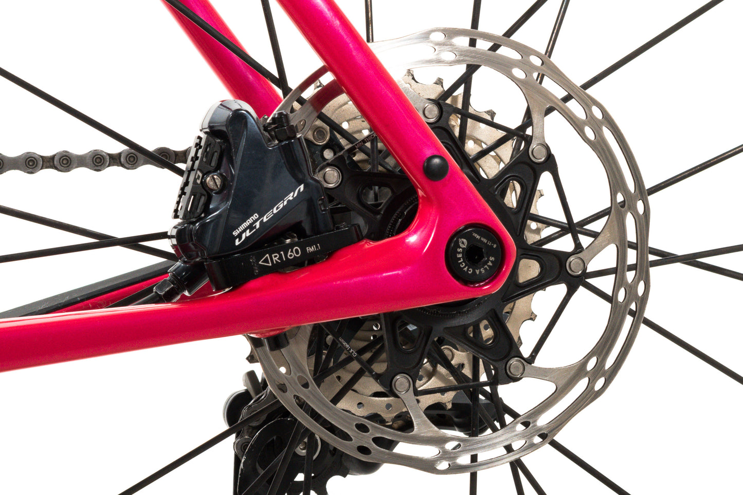 USED Salsa Warbird Carbon Gravel/All-Road Bike 57.5cm Red Shimano Ultegra/GRX 2x11