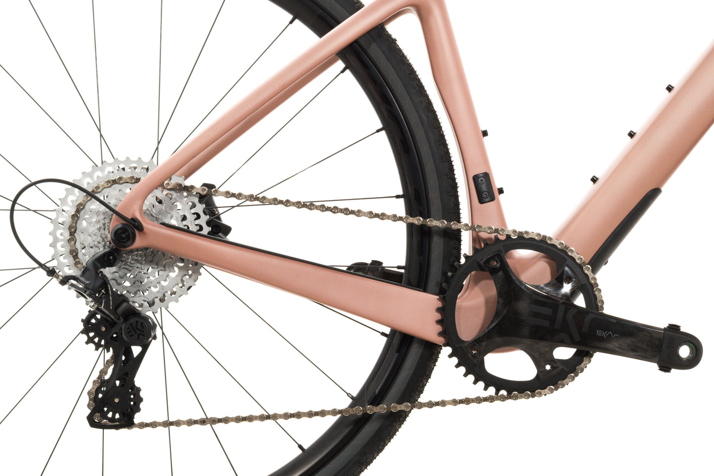 USED 2023 Cervelo Aspero 51cm Carbon Gravel Bike Campagnolo Ekar 1x13 speed Champagne Rose