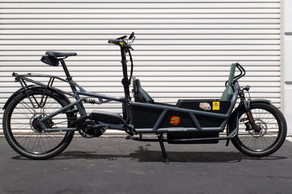 USED Riese and Muller Load 75 Electric Cargo Bike Bosch Cargo Line Speed Rohloff Dual Battery Class 3