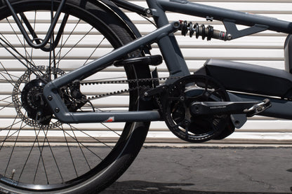 USED Riese and Muller Load 75 Electric Cargo Bike Bosch Cargo Line Speed Rohloff Dual Battery Class 3