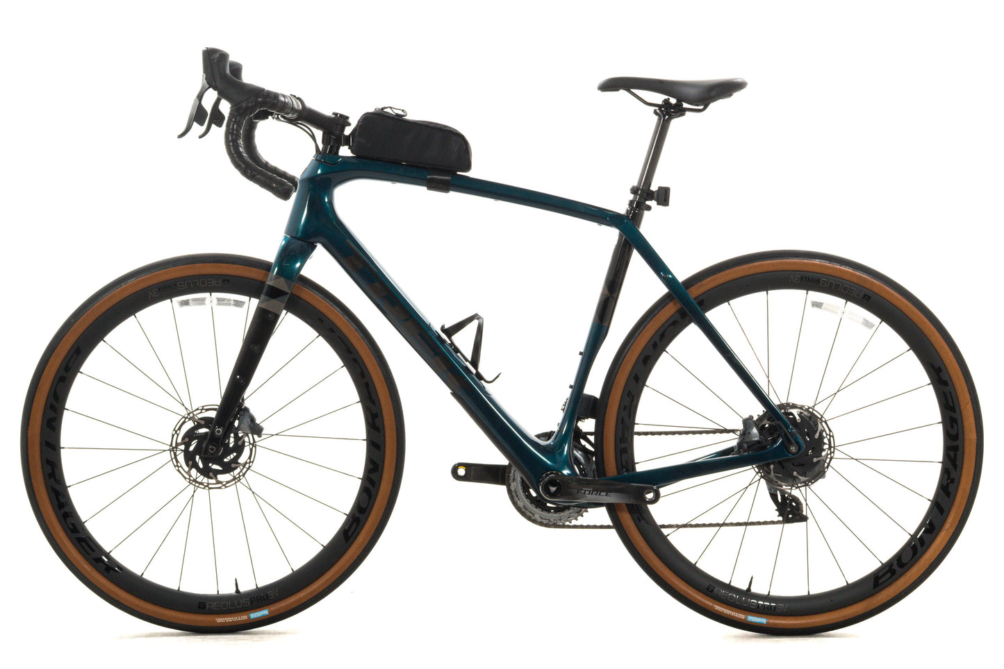 USED 2023 Trek Checkpoint SL7 Gen 2 SRAM Force AXS 2x12 speed 58cm Gravel Bike Carbon Frame + Wheels Blue