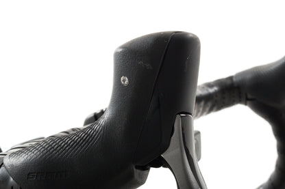 USED 2023 Trek Checkpoint SL7 Gen 2 SRAM Force AXS 2x12 speed 58cm Gravel Bike Carbon Frame + Wheels Blue