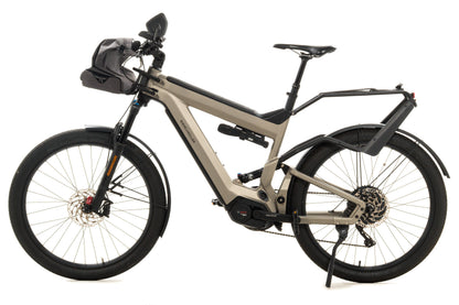 USED Riese and Muller Superdelite 56cm Dual Battery Electric Touring Bike Shimano XT 1x11 speed 27.5" Bosch Performance Line Speed