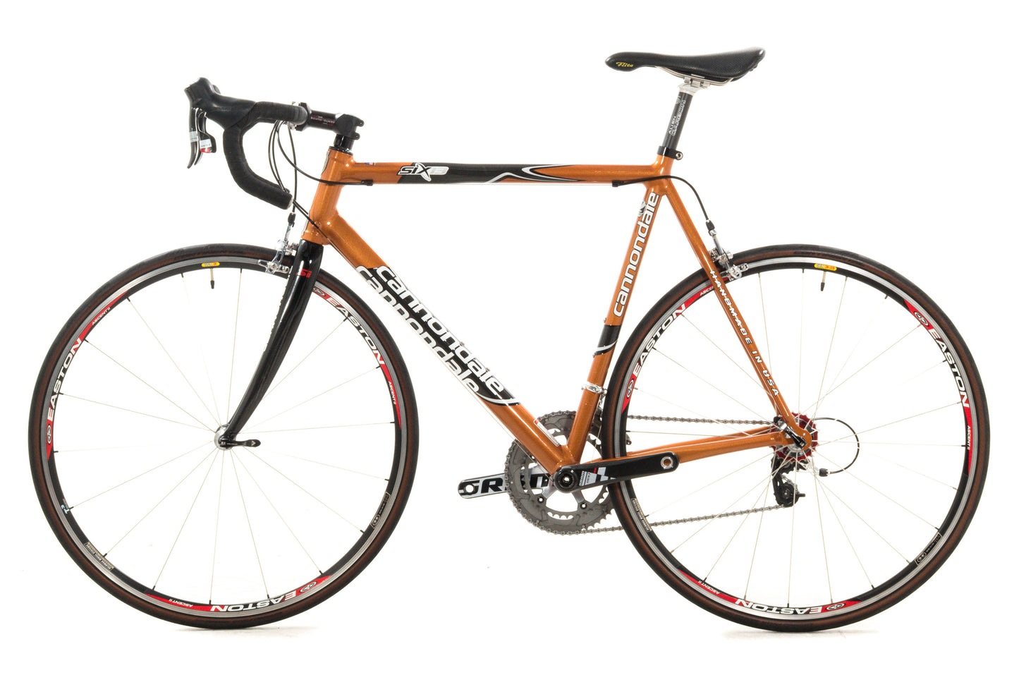 USED 2005 Cannondale Six13 57cm Carbon / Aluminum Road Bike SRAM Red 2x10 speed