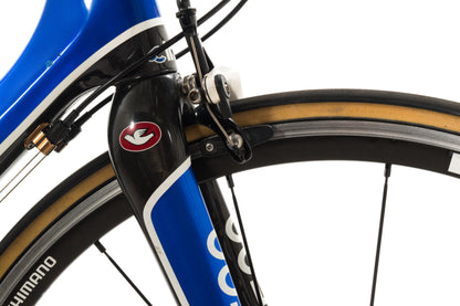 USED 2012 Cinelli Saetta XL Carbon Road Bike Shimano Ultegra 2x10 speed Blue Rim Brake