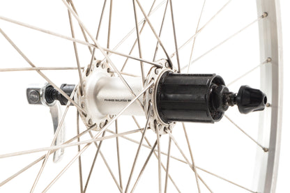 USED Sun rims CR18 26" Mountain Wheelset w/ Shimano M430 Quick Release Hubs Silver