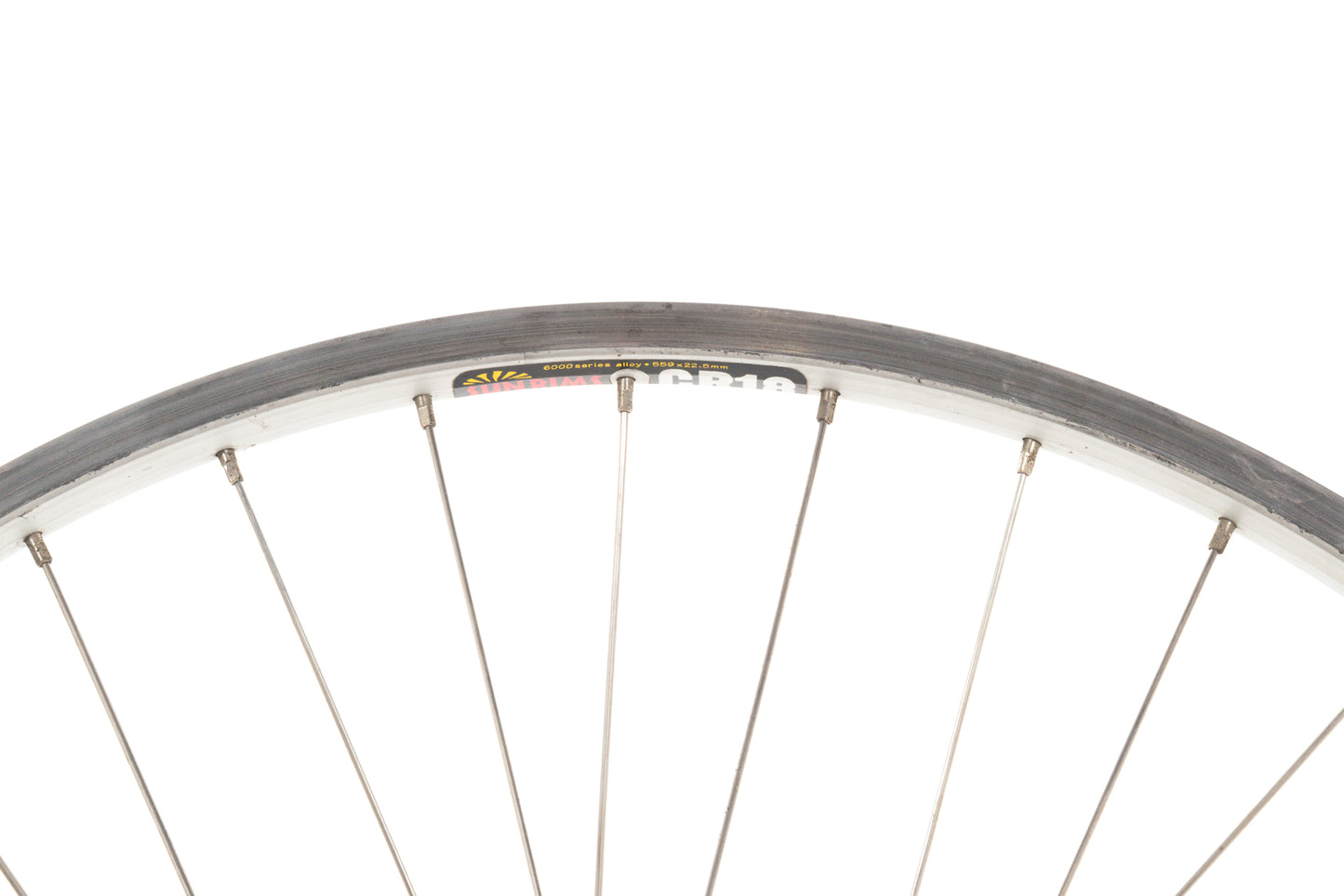 USED Sun rims CR18 26" Mountain Wheelset w/ Shimano M430 Quick Release Hubs Silver
