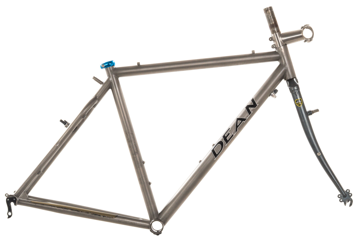 USED Dean Titanium Small Cyclocross Frame Canti/V-Brake 700C w/ Tange Steel Fork and Stem Quick Release
