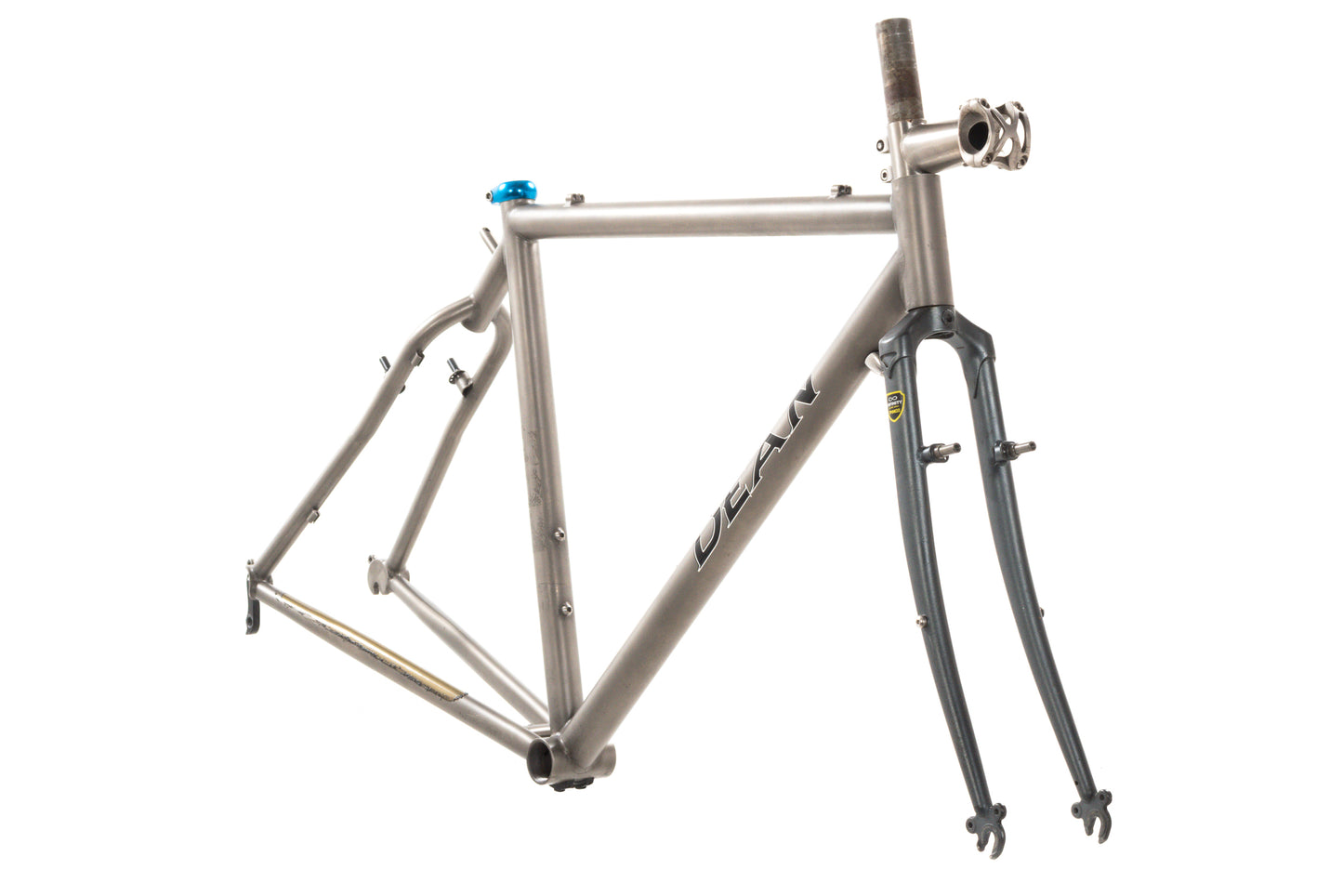 USED Dean Titanium Small Cyclocross Frame Canti/V-Brake 700C w/ Tange Steel Fork and Stem Quick Release