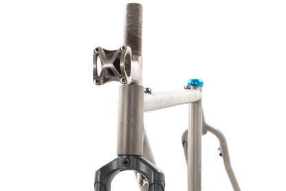 USED Dean Titanium Small Cyclocross Frame Canti/V-Brake 700C w/ Tange Steel Fork and Stem Quick Release
