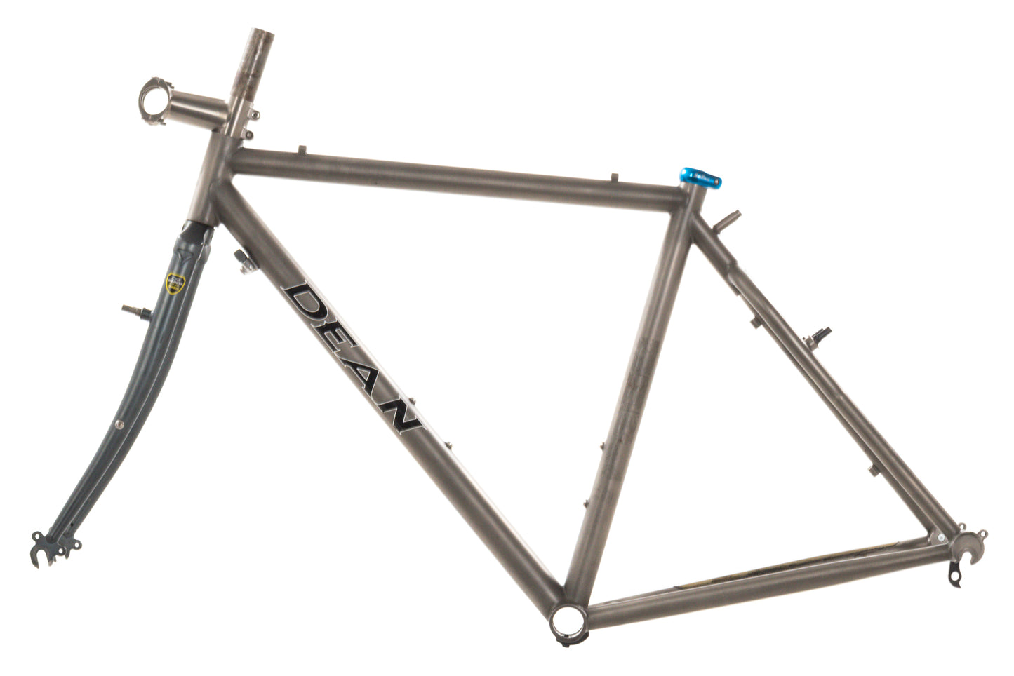USED Dean Titanium Small Cyclocross Frame Canti/V-Brake 700C w/ Tange Steel Fork and Stem Quick Release
