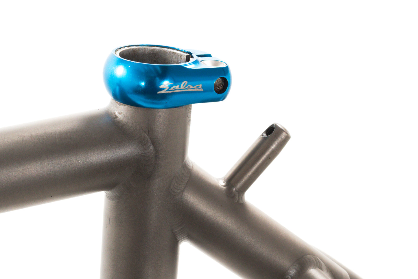 USED Dean Titanium Small Cyclocross Frame Canti/V-Brake 700C w/ Tange Steel Fork and Stem Quick Release