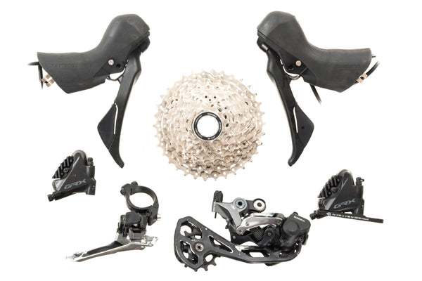 USED Shimano GRX RX-400/600/810 Partial groupset Shifters/Brake Levers