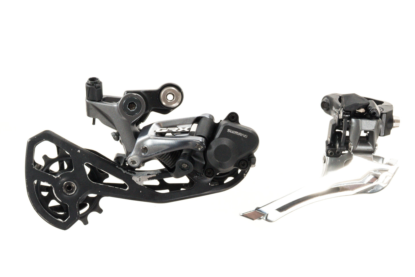 USED Shimano GRX RX-400/600/810 Partial groupset Shifters/Brake Levers, Hydraulic Calipers, Derailleurs Cassette