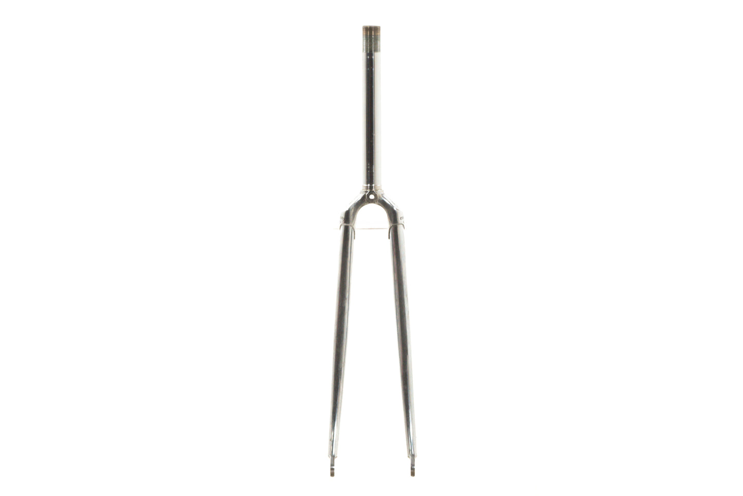 USED Vintage Colnago Lugged Chrome Road Fork Threaded 1" 700C