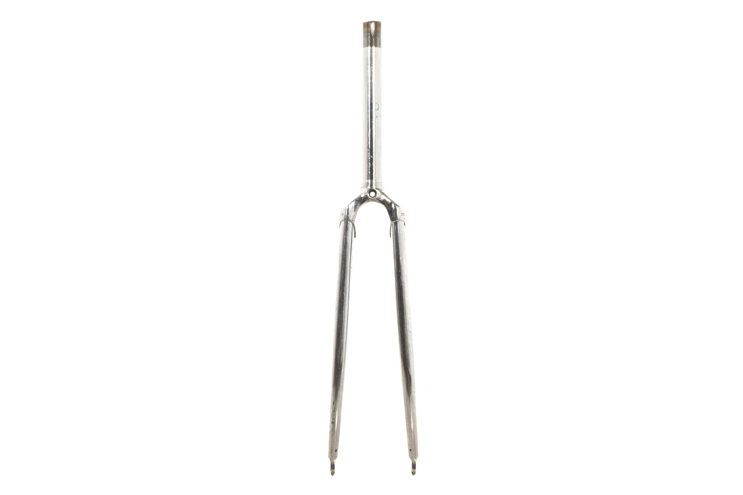 USED Vintage Colnago Lugged Chrome Road Fork Threaded 1" 700C