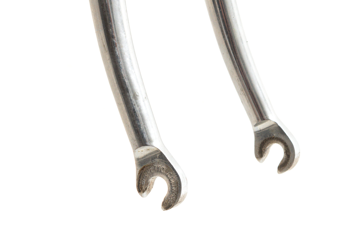 USED Vintage Colnago Lugged Chrome Road Fork Threaded 1" 700C