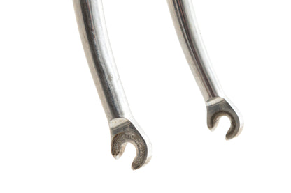 USED Vintage Colnago Lugged Chrome Road Fork Threaded 1" 700C
