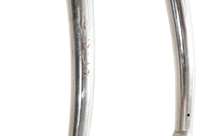 USED Vintage Colnago Lugged Chrome Road Fork Threaded 1" 700C