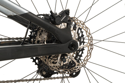 USED 2023 Orbea Rise M10 Carbon E-Mountain Bike Raw/Gray XL Deore XT 1x12 Fox Factory w/ Range Extender