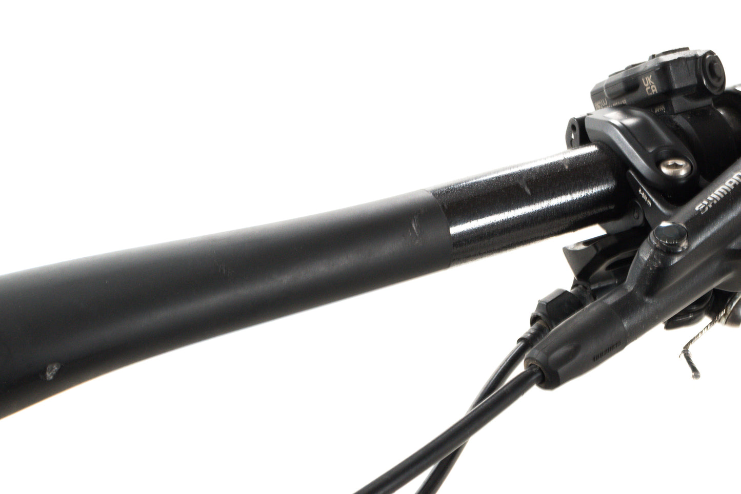 USED 2023 Orbea Rise M10 Carbon E-Mountain Bike Raw/Gray XL Deore XT 1x12 Fox Factory w/ Range Extender