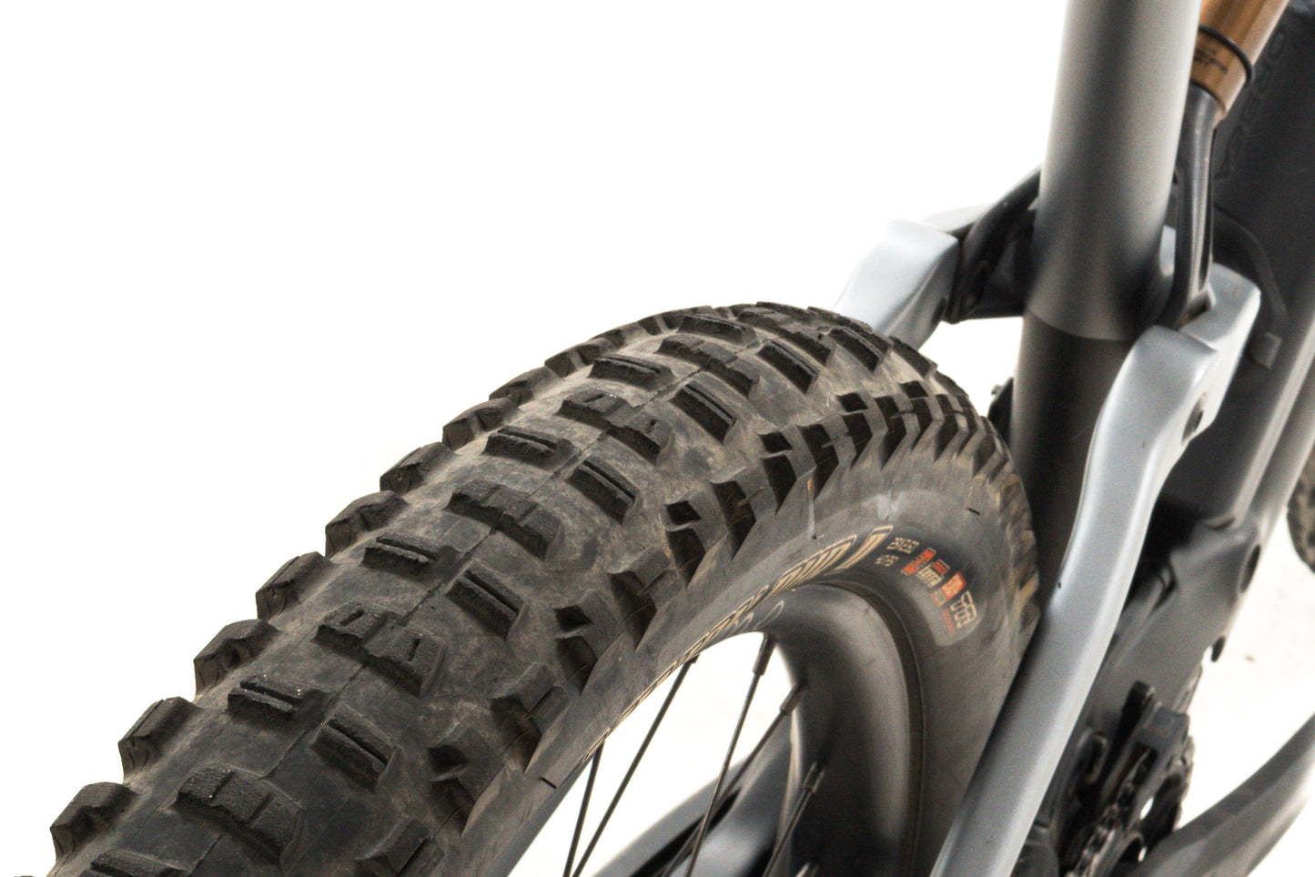 USED 2023 Orbea Rise M10 Carbon E-Mountain Bike Raw/Gray XL Deore XT 1x12 Fox Factory w/ Range Extender