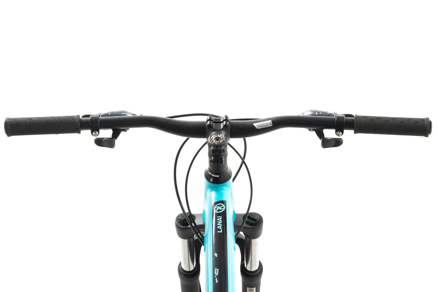 USED Kona Lana'i Medium Hardtail Mountain Bike 27.5" Wheels Shimano 2x8 speed Cyan
