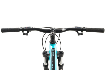 USED Kona Lana'i Medium Hardtail Mountain Bike 27.5" Wheels Shimano 2x8 speed Cyan