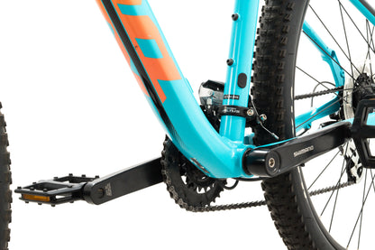 USED Kona Lana'i Medium Hardtail Mountain Bike 27.5" Wheels Shimano 2x8 speed Cyan