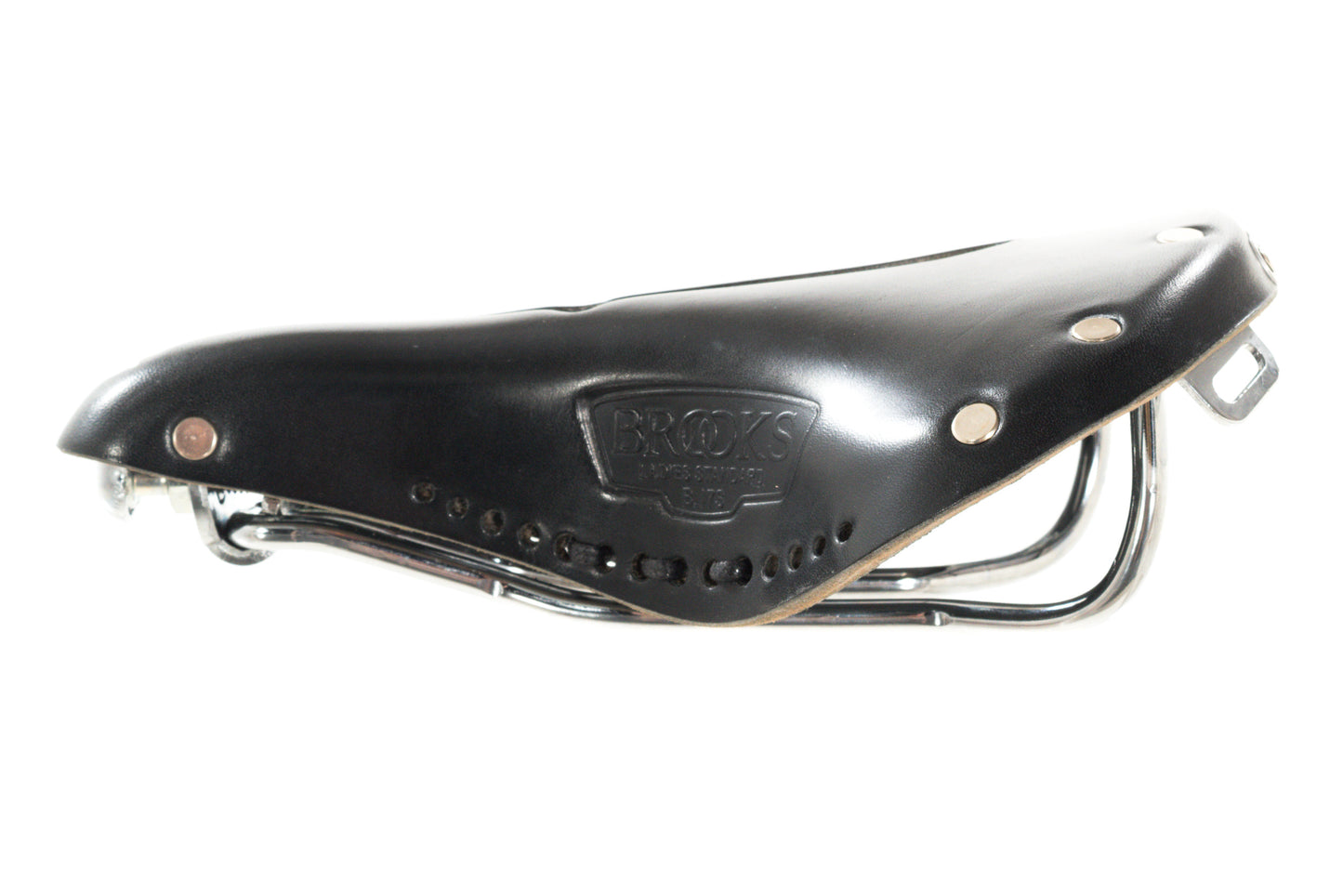 USED Brooks B 17 Carved Short Leather Touring Saddle Black