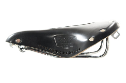 USED Brooks B 17 Carved Short Leather Touring Saddle Black
