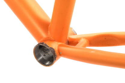 USED 2022 Stinner Gibraltar Steel Road Frameset 56cm Orange Rim Brake White Industries Headset