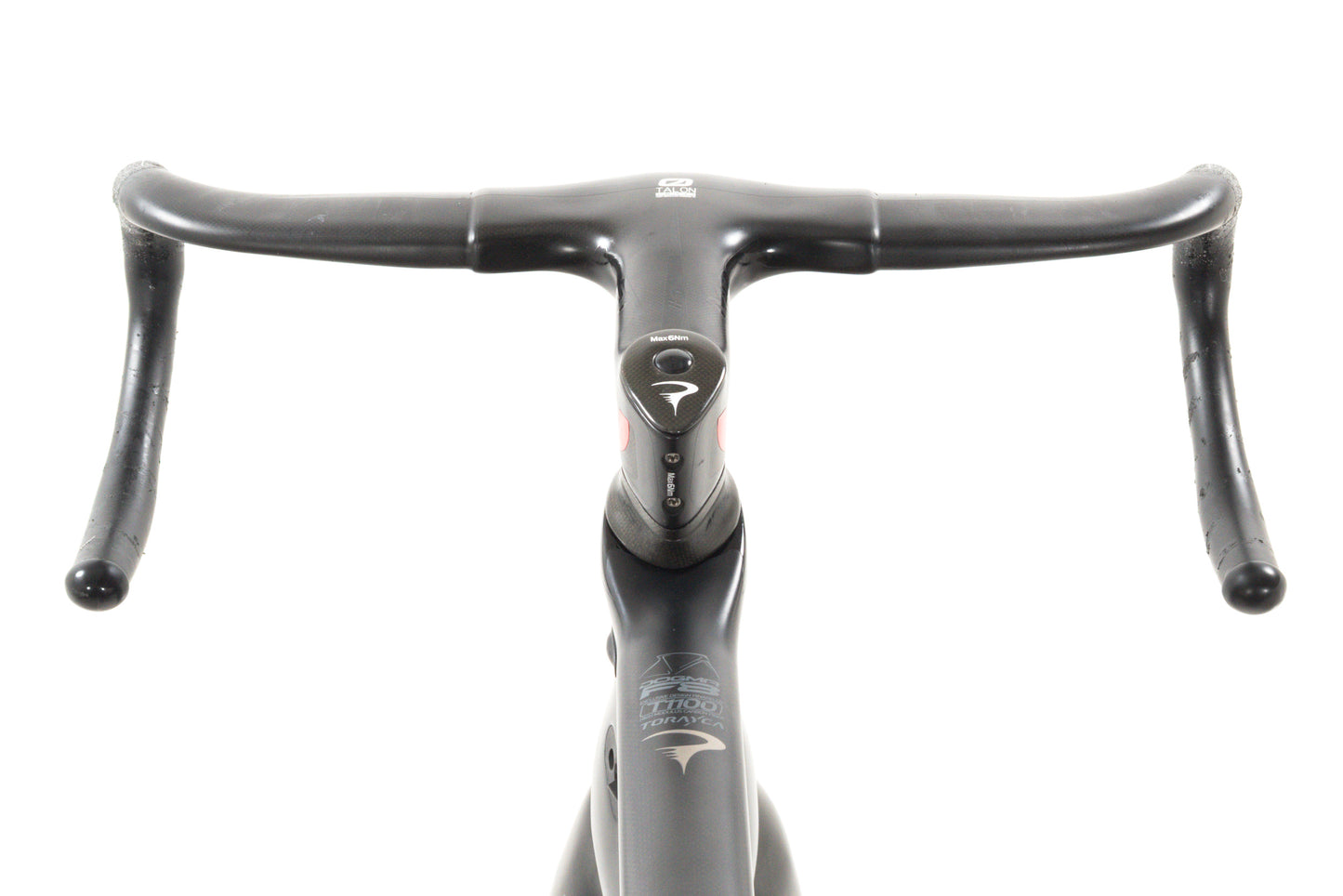 USED 2015 Pinarello Dogma F8 54cm Carbon Road Bike Frameset and Cockpit Rim Brake Black