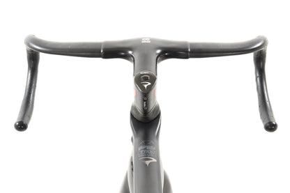 USED 2015 Pinarello Dogma F8 54cm Carbon Road Bike Frameset and Cockpit Rim Brake Black