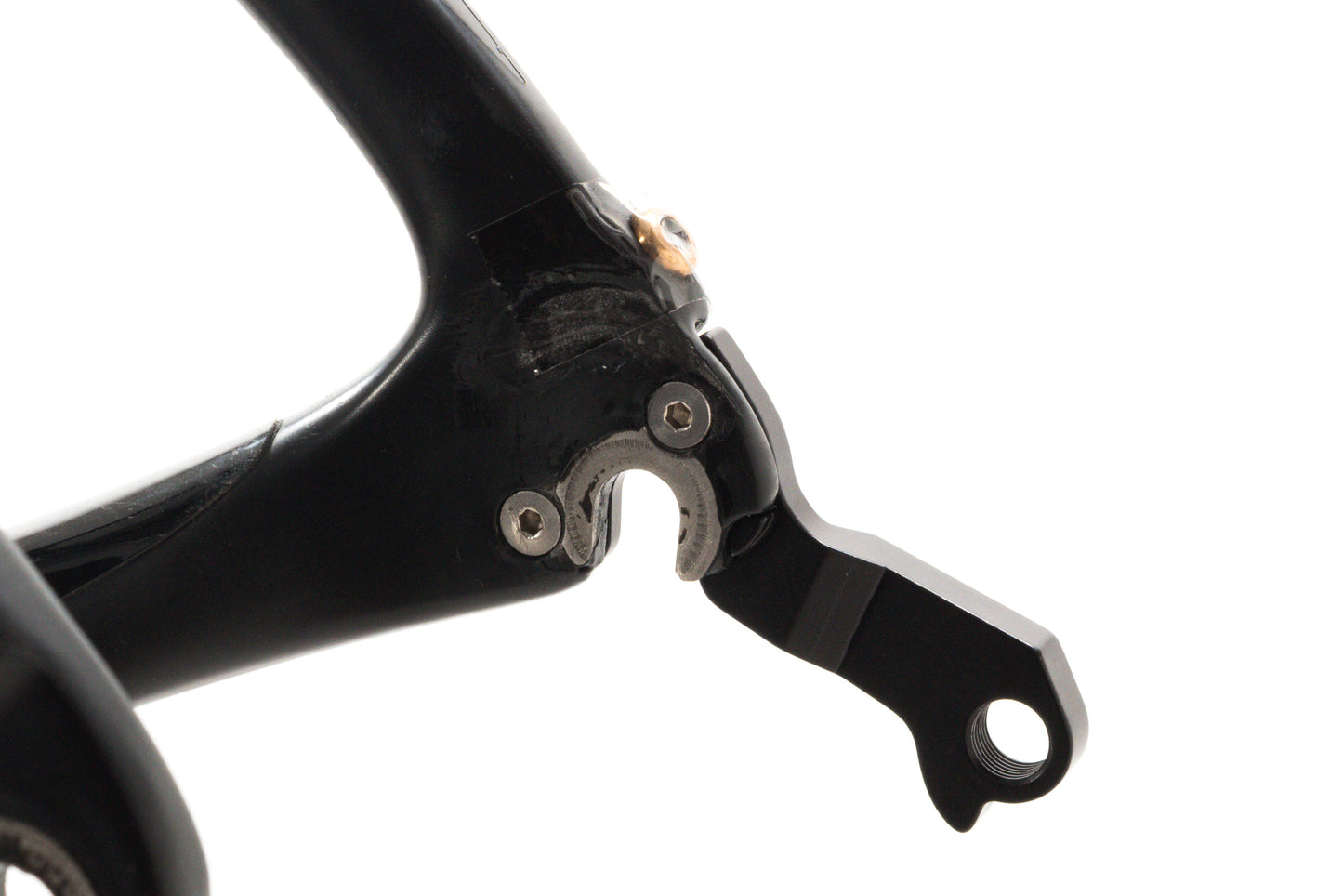 USED 2015 Pinarello Dogma F8 54cm Carbon Road Bike Frameset and Cockpit Rim Brake Black