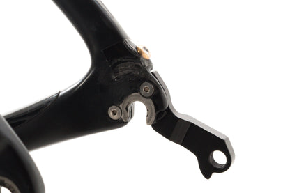 USED 2015 Pinarello Dogma F8 54cm Carbon Road Bike Frameset and Cockpit Rim Brake Black