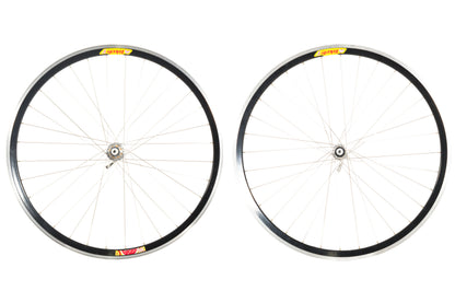 USED Velocity Deep-V 700C Alloy Road Wheelset Campagnolo Chorus Hubs Quick Release Rim Brake