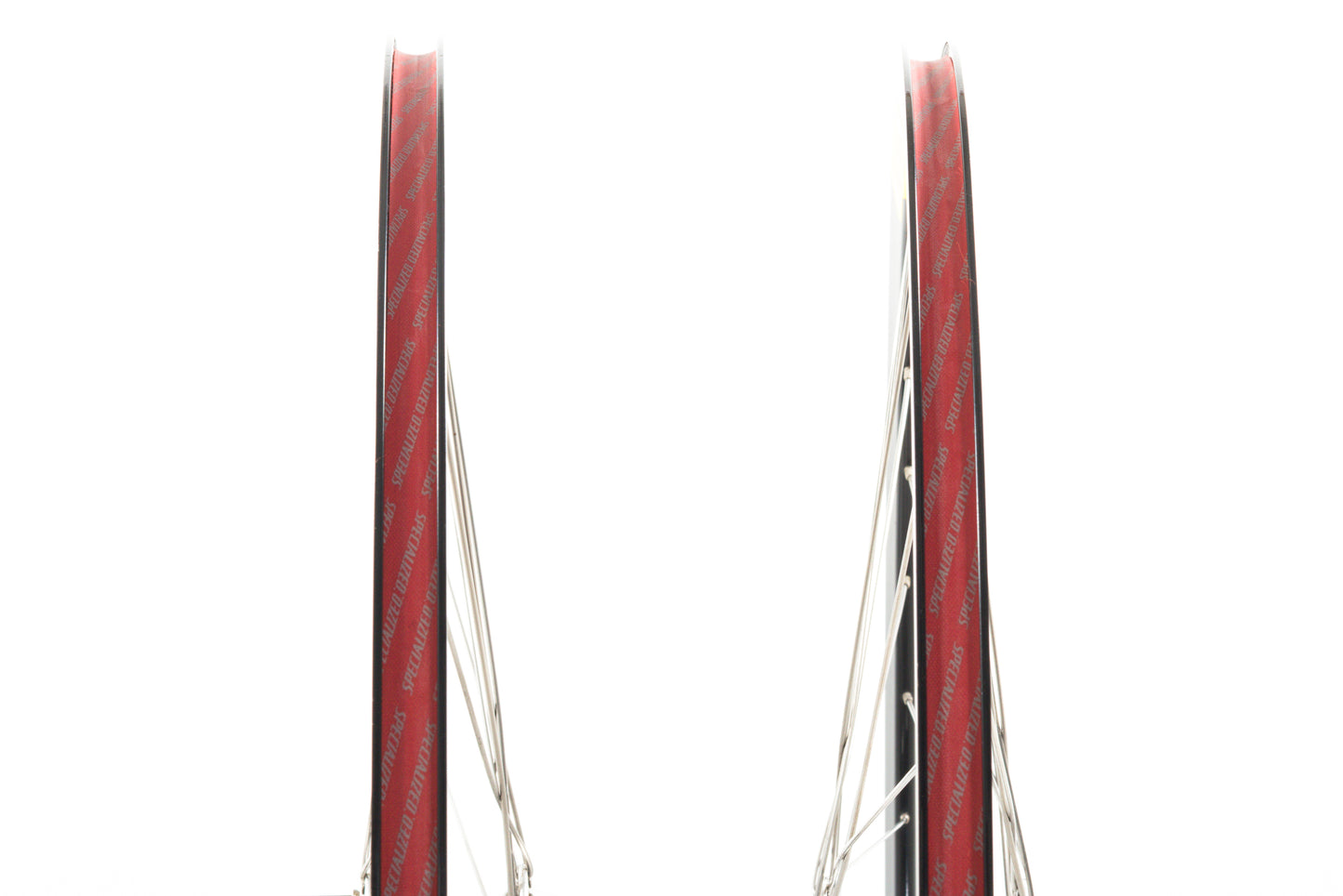 USED Velocity Deep-V 700C Alloy Road Wheelset Campagnolo Chorus Hubs Quick Release Rim Brake