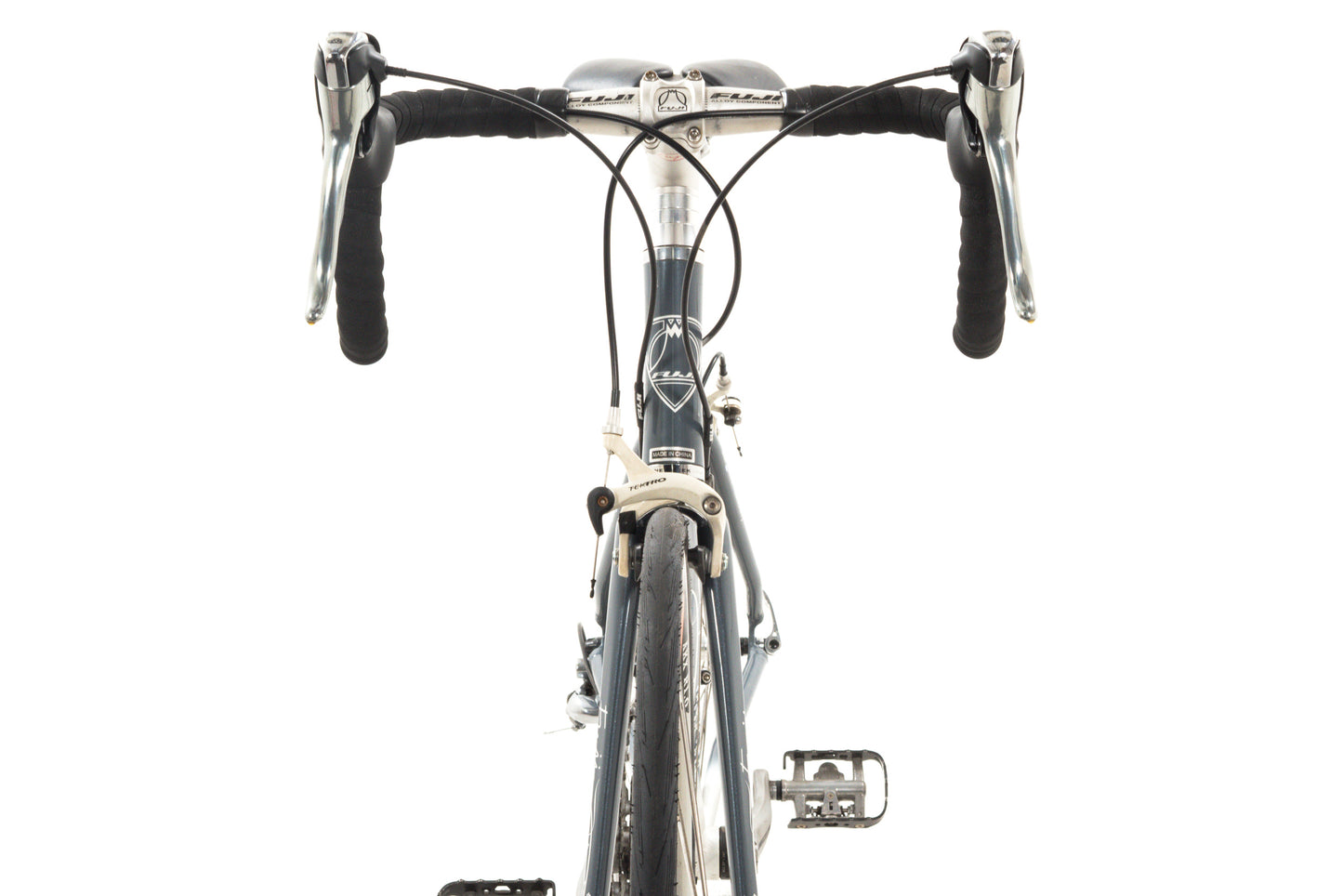 USED Fuji Finest 1.0 XS Aluminum Road Bike w/ Carbon Fork Shimano 105 3x9 speed