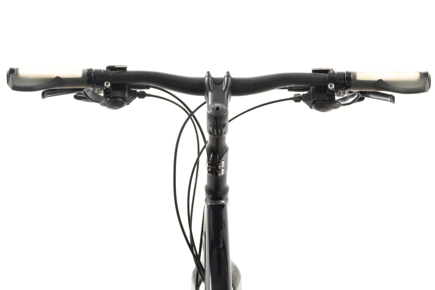 USED Trek FX3 Large Hybrid Bike Aluminum w/ Carbon Fork 2x9 speed Hydraulic Disc