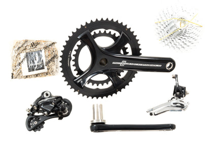 NEW Campagnolo Potenza Partial Groupset 170mm 50/34T Crankset 11-32T Cassette Derailleurs Chain, BB Cups
