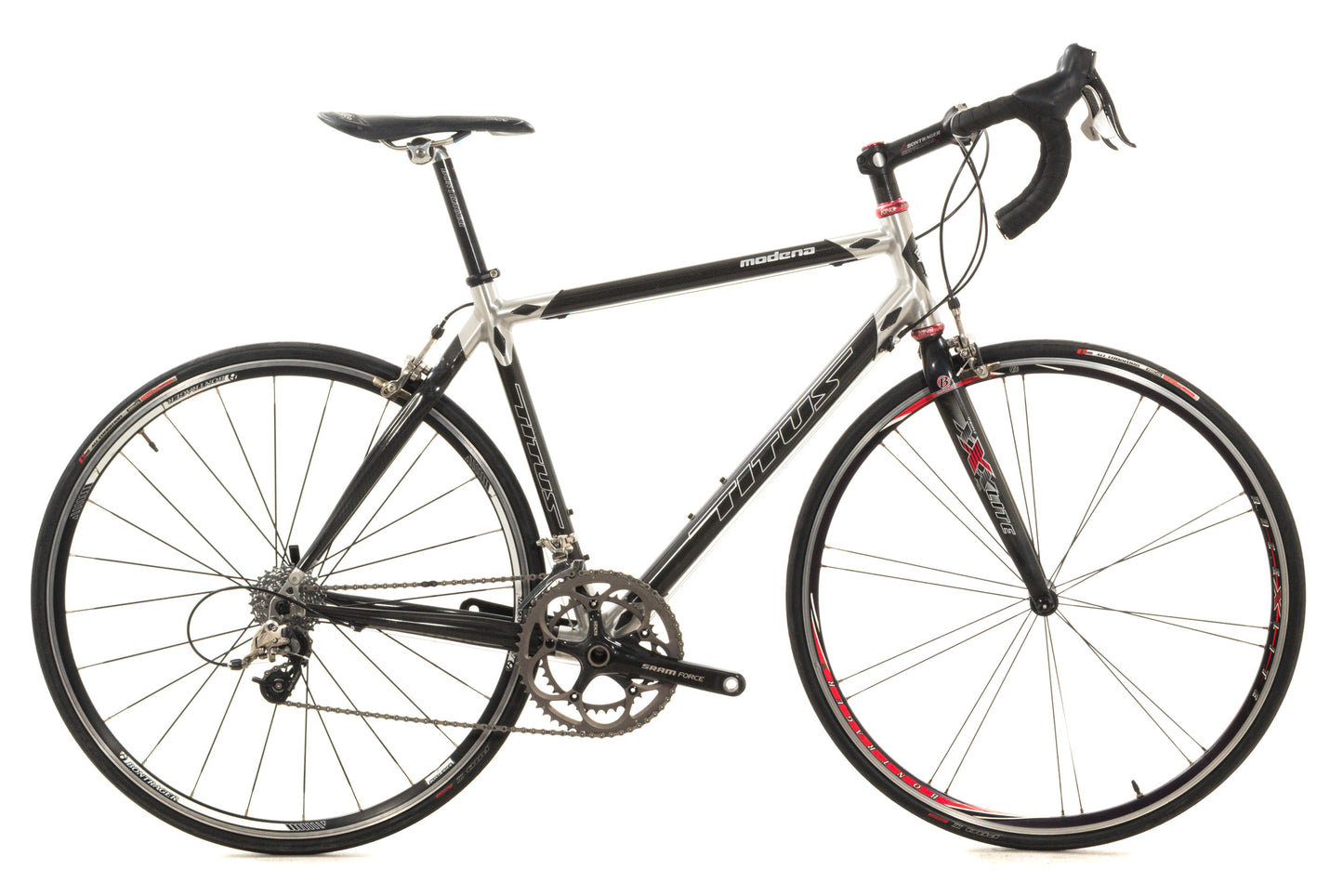 USED Titus Modena Medium Carbon Road Bike Aluminum Lugs SRAM Force 2x1