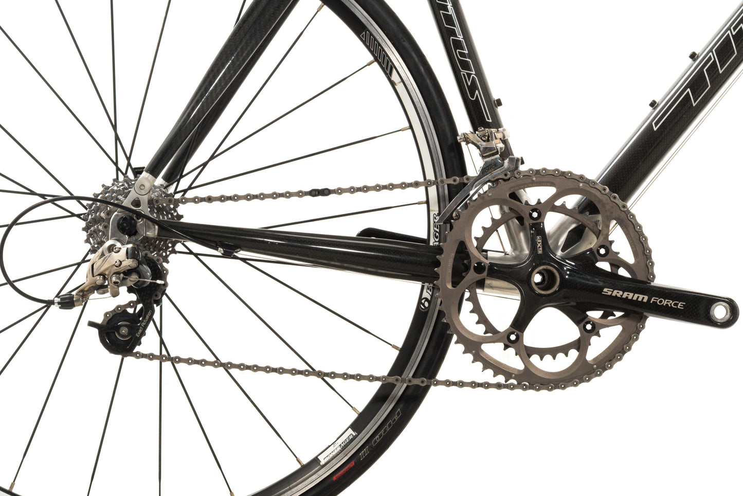 USED Titus Modena Medium Carbon Road Bike Aluminum Lugs SRAM Force 2x10 speed