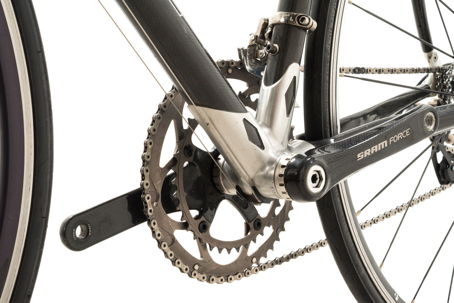 USED Titus Modena Medium Carbon Road Bike Aluminum Lugs SRAM Force 2x10 speed