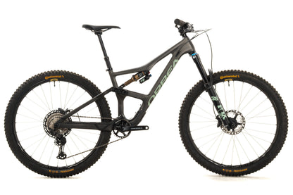 USED 2023 Orbea OCCAM M30 LT Med Mountain Bike Full Sus Trail Green Nobl 29" Carbon Wheels Shimano XT