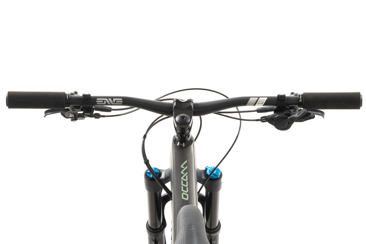 USED 2023 Orbea OCCAM M30 LT Med Mountain Bike Full Sus Trail Green Nobl 29" Carbon Wheels Shimano XT