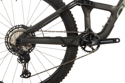 USED 2023 Orbea OCCAM M30 LT Med Mountain Bike Full Sus Trail Green Nobl 29" Carbon Wheels Shimano XT